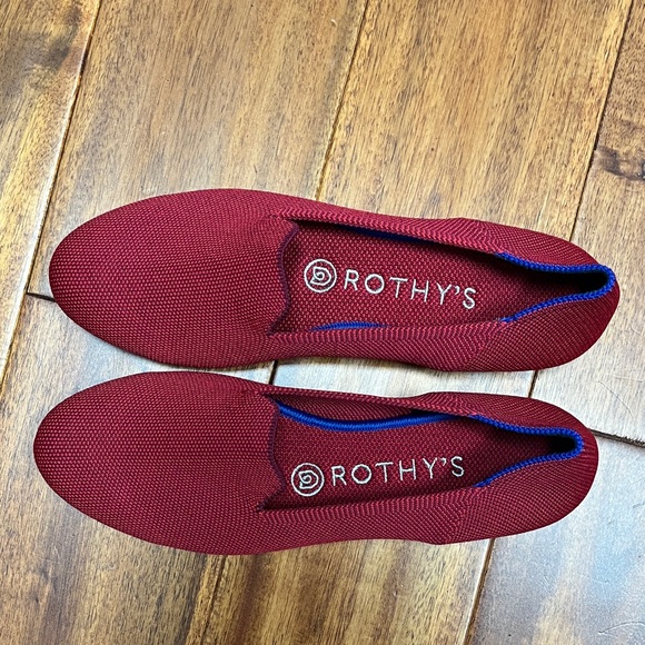 Rothy's Red Flats-NOT BURGUNDY! - Picture 1 of 4